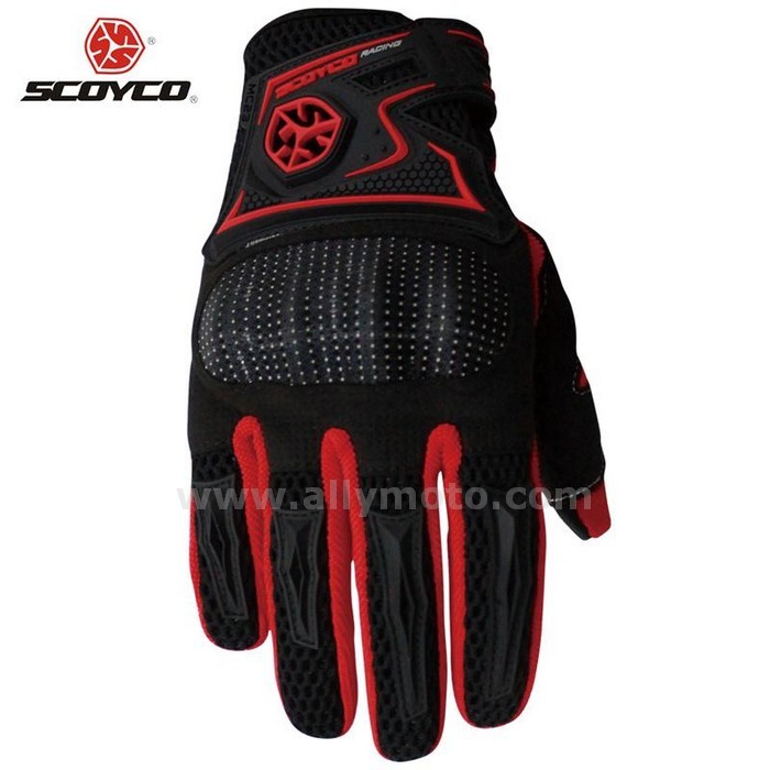 130 Motocross Off-Road Gloves Guantes Outdoor Sport Mesh Fabric Breathable Full Finger@2
